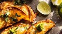 Crockpot Crispy Chicken Tinga Tacos with Jalapeño Avocado Crema Crockpot Crispy Chicken Tinga Tacos with Jalapeño Avocado Crema