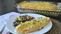Creamy Cheesy Chicken Enchiladas Creamy Cheesy Chicken Enchiladas