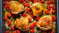 Sheet Pan Chunky Chicken Cacciatore Recipe Sheet Pan Chunky Chicken Cacciatore Recipe