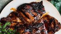 Soy-Basted Pork Chops with Herbs and Jalapeños Recipe Soy-Basted Pork Chops with Herbs and Jalapeños Recipe