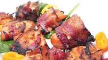Bacon-Wrapped Bourbon-Marinated Salmon Bacon-Wrapped Bourbon-Marinated Salmon