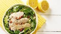 Super-greens Caesar Salad with Roasted Chicken Super-greens Caesar Salad with Roasted Chicken