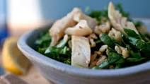 Rice Bowl With Spinach and Smoked Trout Rice Bowl With Spinach and Smoked Trout