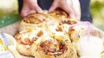 Pinwheel pizzas Pinwheel pizzas