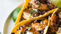 Spicy Shrimp Tacos with Elote Slaw Spicy Shrimp Tacos with Elote Slaw
