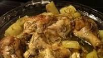 Scrumptious Baked Chicken and Potatoes Scrumptious Baked Chicken and Potatoes
