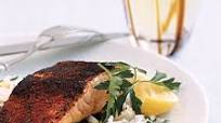 Blackened Salmon and Rice Blackened Salmon and Rice