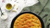 Garlic oil and fresh thyme potato focaccia Garlic oil and fresh thyme potato focaccia
