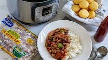 Instant Pot Cajun 15 BEAN SOUP® with Rice and Sausage Instant Pot Cajun 15 BEAN SOUP® with Rice and Sausage