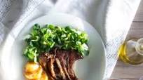 Costillas de cordero confitadas con salsa barbacoa Costillas de cordero confitadas con salsa barbacoa
