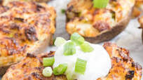 Air Fryer Twice Baked Potatoes Air Fryer Twice Baked Potatoes