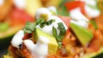 Chicken Enchilada-stuffed Zucchini Boats Chicken Enchilada-stuffed Zucchini Boats