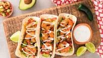 Spicy Shrimp Tacos with Avocado Salsa Spicy Shrimp Tacos with Avocado Salsa
