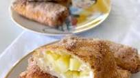 Pineapple Cream Cheese Spring Rolls, Pongo Lumpia Disney Copycat Recipe (Recipe via Disney Parks Blog) Pineapple Cream Cheese Spring Rolls, Pongo Lumpia Disney Copycat Recipe (Recipe via Disney Parks Blog)