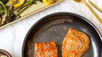 Mustard-Miso Pan Seared Salmon Mustard-Miso Pan Seared Salmon