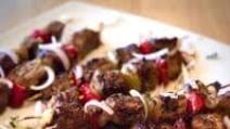 Marinated Greek Beef Souvlaki Skewers (Beef Kabobs) recipe Marinated Greek Beef Souvlaki Skewers (Beef Kabobs) recipe