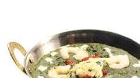 Shrimp Saag Purkan Curry Shrimp Saag Purkan Curry