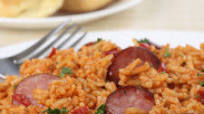 Cheesy Kielbasa Rice Cheesy Kielbasa Rice