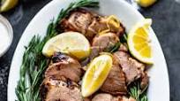 Grilled Lemon Garlic Pork Tenderloin Grilled Lemon Garlic Pork Tenderloin