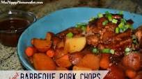 Crock Pot BBQ Pork Chops with Veggies Crock Pot BBQ Pork Chops with Veggies