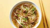 Beef & Udon Noodle Soup with Ginger & Scallions Beef & Udon Noodle Soup with Ginger & Scallions