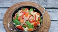Stir Fried Prawns and Mixed Vegetables Stir Fried Prawns and Mixed Vegetables
