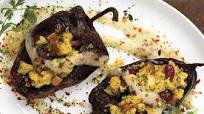 Chile ancho relleno de plátano macho Chile ancho relleno de plátano macho