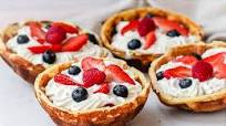 Keto Cream Chaffle Bowls Keto Cream Chaffle Bowls