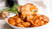 Kimchi Tomato Vodka Cream Sauce with Gnocchi and Italian Sausage Kimchi Tomato Vodka Cream Sauce with Gnocchi and Italian Sausage