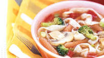 Broccoli-Shirataki Noodle Soup Broccoli-Shirataki Noodle Soup