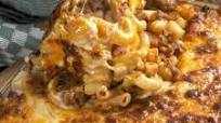Cheesy Hamburger Casserole Cheesy Hamburger Casserole