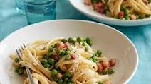 Pasta, Pancetta and Peas Pasta, Pancetta and Peas