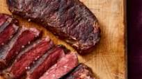 Sous Vide Strip Steaks with Chives and Garlic Sous Vide Strip Steaks with Chives and Garlic