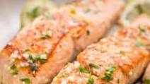 Lemon Garlic Salmon (Whole30, Paleo, Low Carb, Keto) Lemon Garlic Salmon (Whole30, Paleo, Low Carb, Keto)