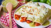 Enchiladas Verdes de Camarón Enchiladas Verdes de Camarón