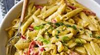 Rasta Pasta: creamy pasta with jerk spices (vegan) Rasta Pasta: creamy pasta with jerk spices (vegan)