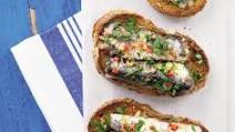 Spanish sardines on toast Spanish sardines on toast