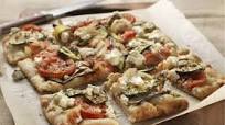 Grilled Vegetable and Goat Cheese Pizza Grilled Vegetable and Goat Cheese Pizza