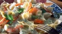 Creamy Farfalle with Shrimp Creamy Farfalle with Shrimp