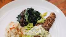 Pecan-Crusted Trout with Holly Hill Inn Cheese Grits Pecan-Crusted Trout with Holly Hill Inn Cheese Grits