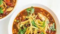 Slow Cooker Skinny Chicken Enchilada Soup Slow Cooker Skinny Chicken Enchilada Soup