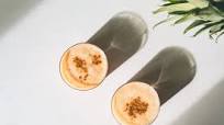 Aloe vera smoothie with fresh strawberry Aloe vera smoothie with fresh strawberry