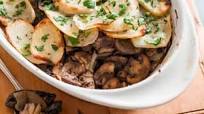 Herbed Mushroom Potato Bake Herbed Mushroom Potato Bake