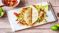 Ground Pork Carnitas Tacos with Pico de Gallo, Avocadoes and Baby Gems Ground Pork Carnitas Tacos with Pico de Gallo, Avocadoes and Baby Gems