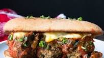 Vegan Meatball Sub Sandwich Vegan Meatball Sub Sandwich
