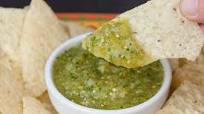 Homemade Roasted Tomatillo Salsa Homemade Roasted Tomatillo Salsa