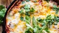 Skillet Chicken Tinga Enchiladas Skillet Chicken Tinga Enchiladas