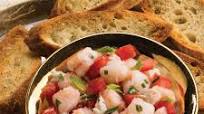 Seafood Bruschetta Seafood Bruschetta