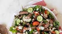 Greek Style Lamb Salad With Tzatziki Recipe | Woolworths Greek Style Lamb Salad With Tzatziki Recipe | Woolworths