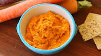 Roasted carrots hummus Roasted carrots hummus
